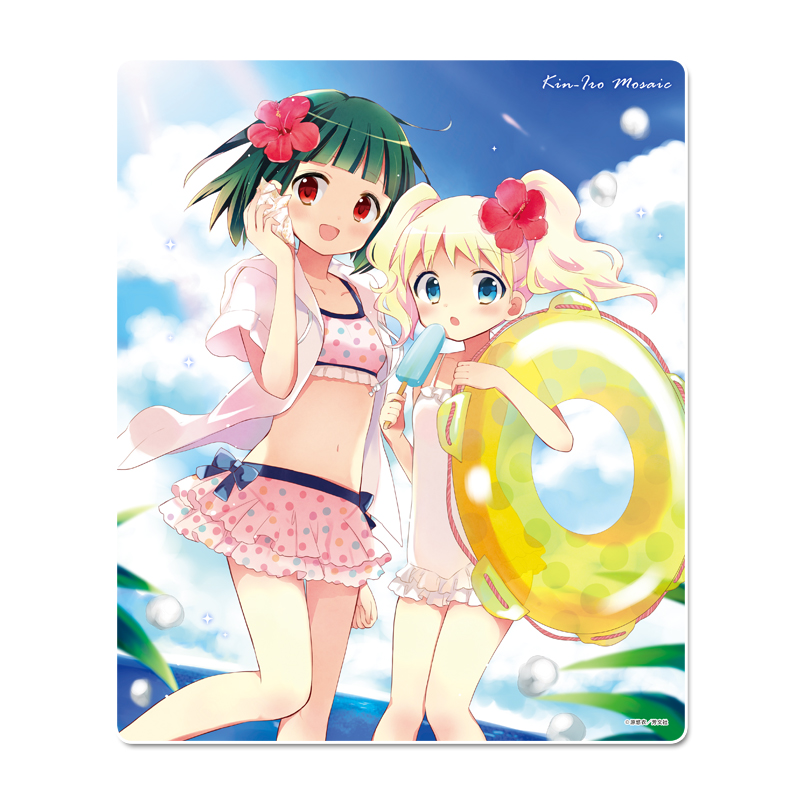 きんいろモザイク マウスパッド【水着】 Image 6 | AniSmile