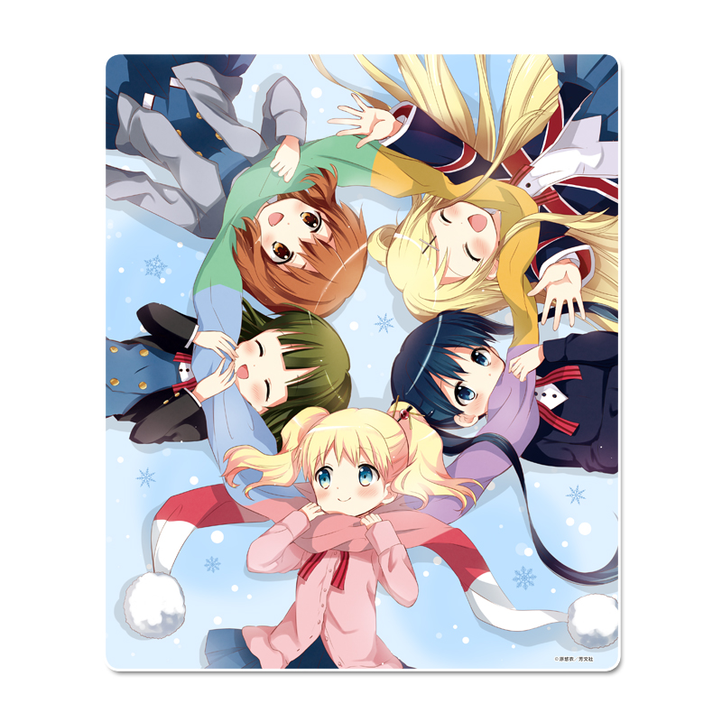 きんいろモザイク マウスパッド【マフラー】 - 官方商品图片 | AniSmile