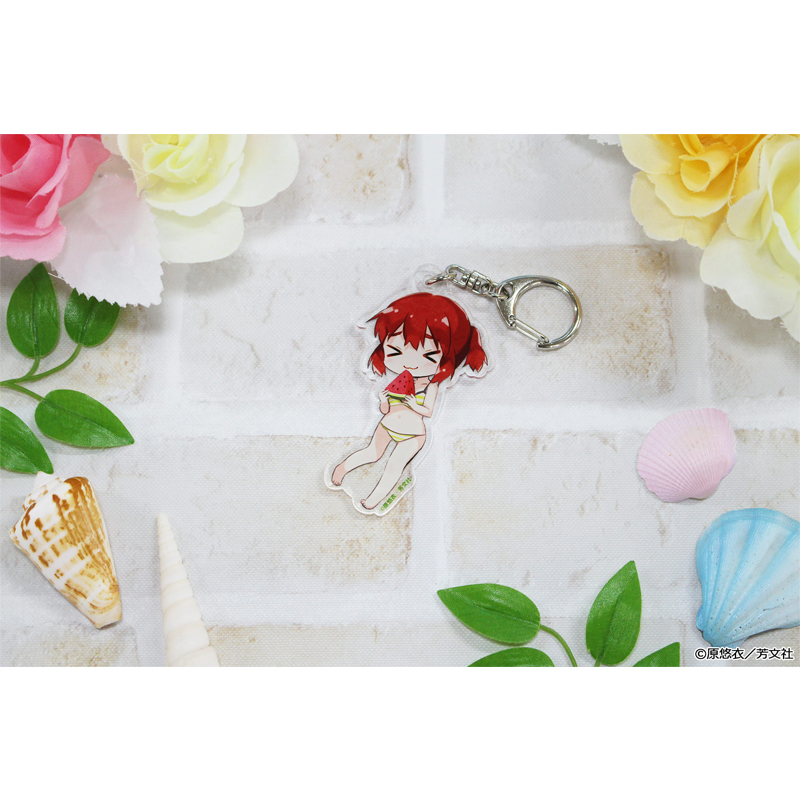 きんいろモザイク アクリルキーホルダー【猪熊陽子】水着ver. Image 6 | AniSmile