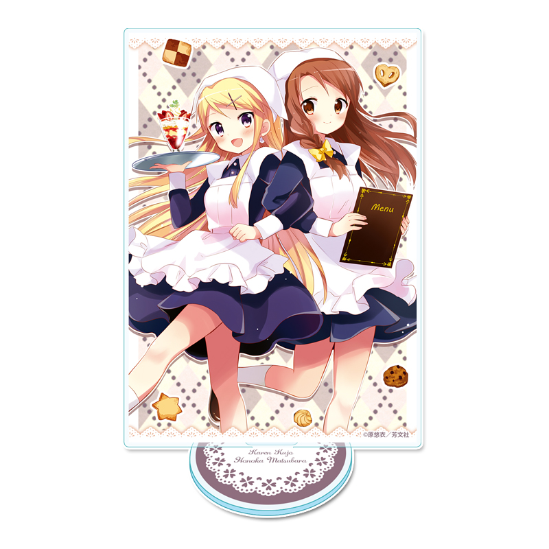 きんいろモザイク アクリルビジュアルボード【九条カレン&松原穂乃花】 Image 5 | AniSmile