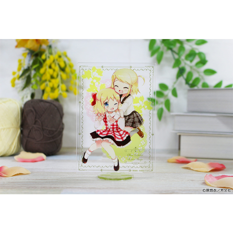 きんいろモザイク アクリルビジュアルボード【アリス・カータレット&九条カレン】 画像 2 | AniSmile