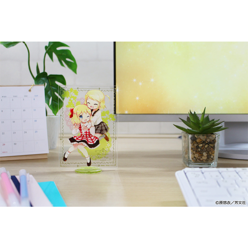 きんいろモザイク アクリルビジュアルボード【アリス・カータレット&九条カレン】 画像 3 | AniSmile