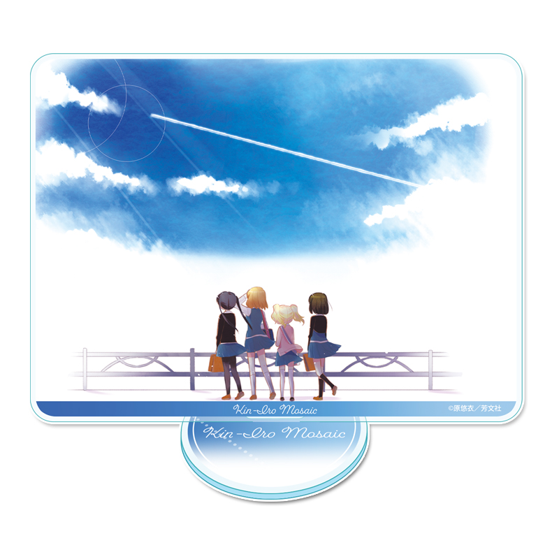 きんいろモザイク アクリルビジュアルボード【青空】 图片 5 | AniSmile