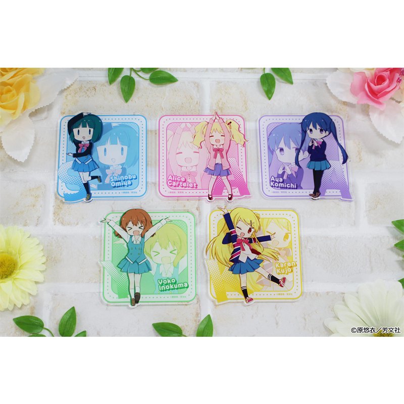 きんいろモザイク アクリルコースター【猪熊陽子】 Image 4 | AniSmile