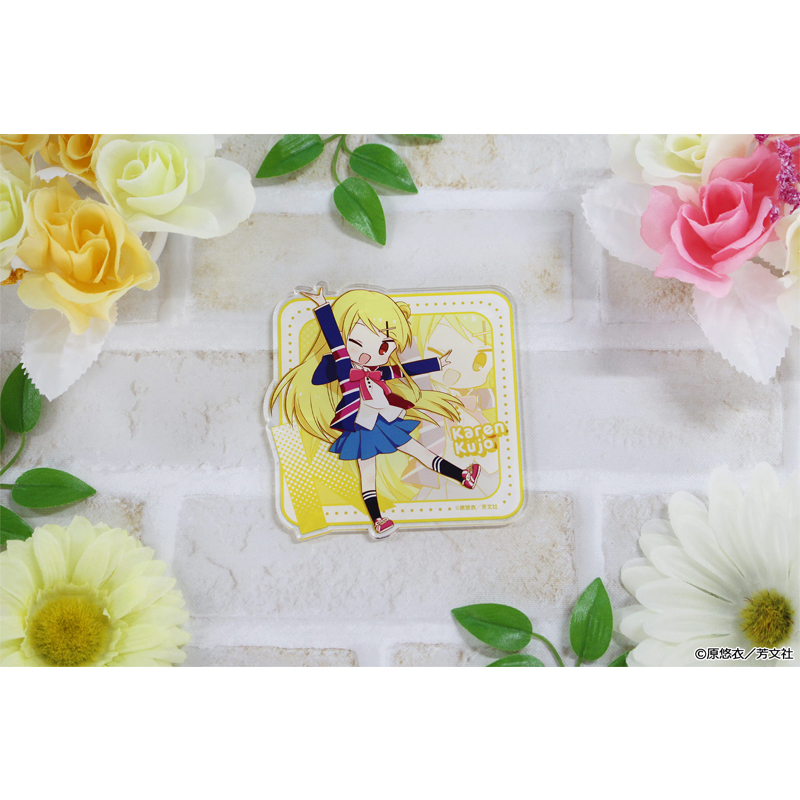 きんいろモザイク アクリルコースター【九条カレン】 Image 2 | AniSmile