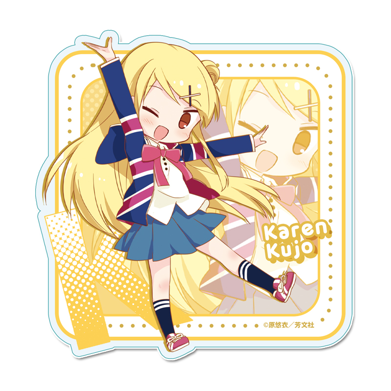 きんいろモザイク アクリルコースター【九条カレン】 Image 5 | AniSmile