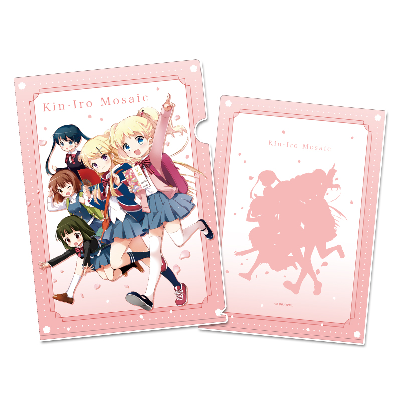 きんいろモザイク クリアファイル - official product image | AniSmile