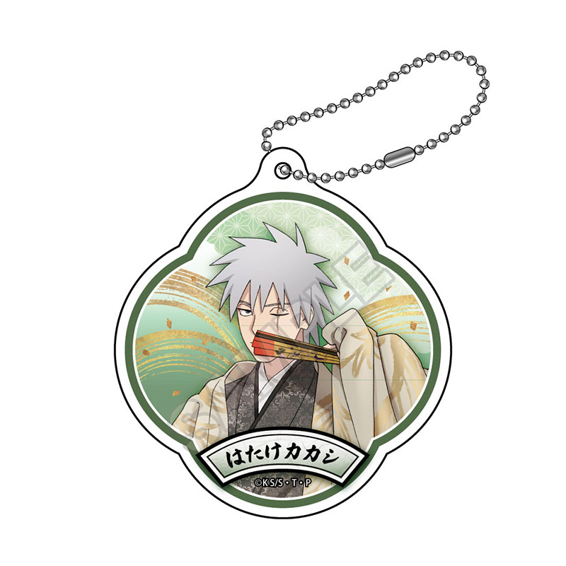 NARUTO 彩面華 アクリルキーチェーン はたけカカシ - AniSmile