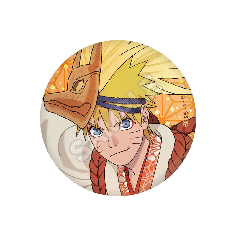 NARUTO 彩面華 缶バッジ ※1BOX=6入 Image 2 | AniSmile