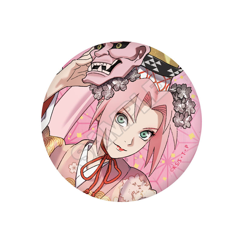 NARUTO 彩面華 缶バッジ ※1BOX=6入 Image 4 | AniSmile