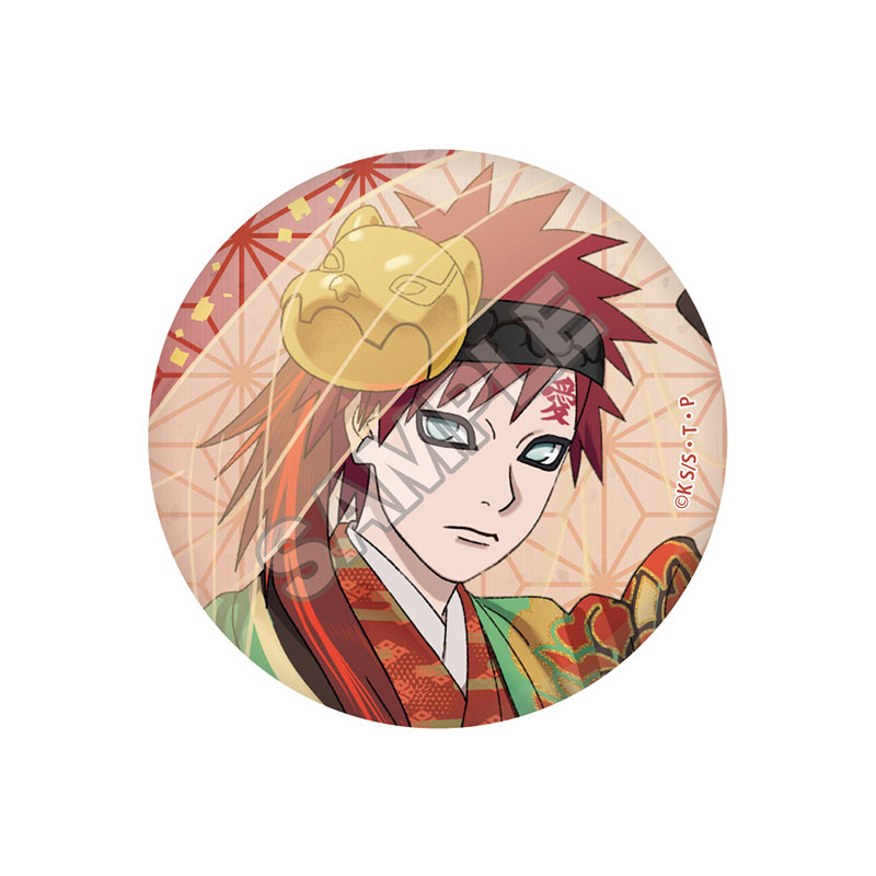 NARUTO 彩面華 缶バッジ ※1BOX=6入 Image 6 | AniSmile
