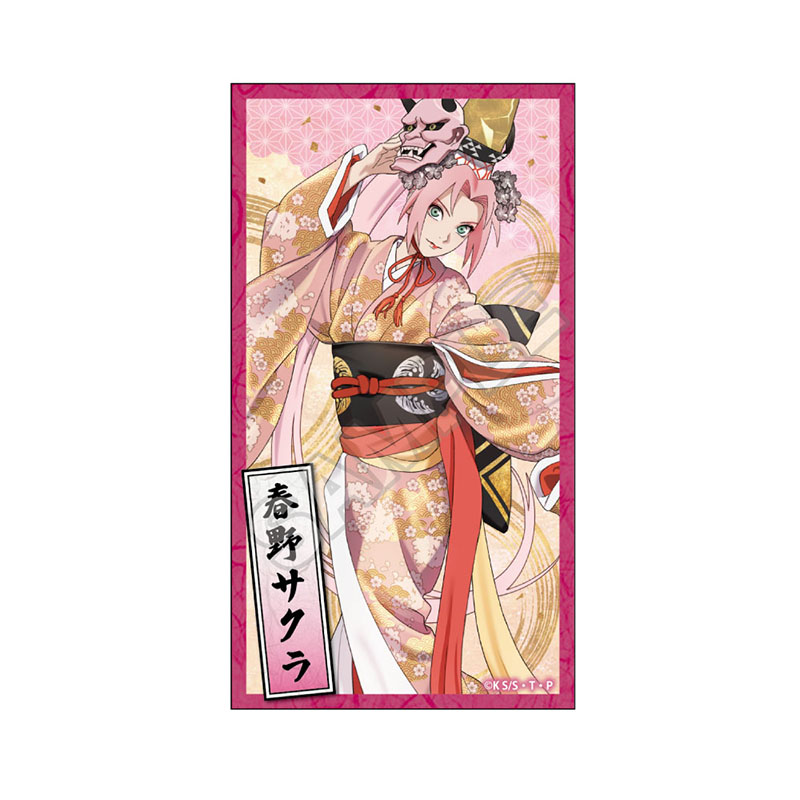 NARUTO 彩面華 ステッカー 春野サクラ - AniSmile