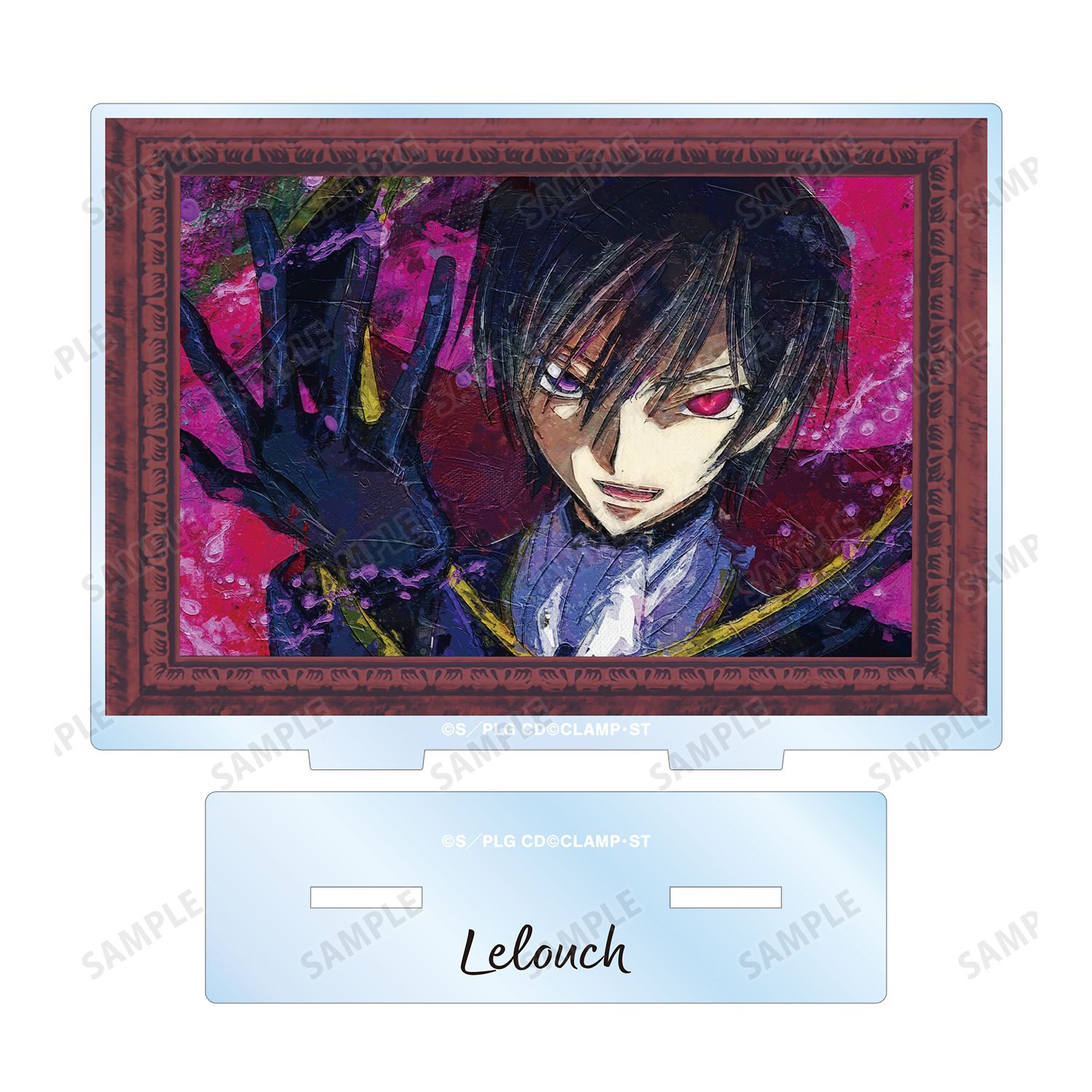 コードギアス 反逆のルルーシュ ルルーシュ grunge CANVAS 第3弾 BIGアクリルスタンド ver.A Image 3 | AniSmile