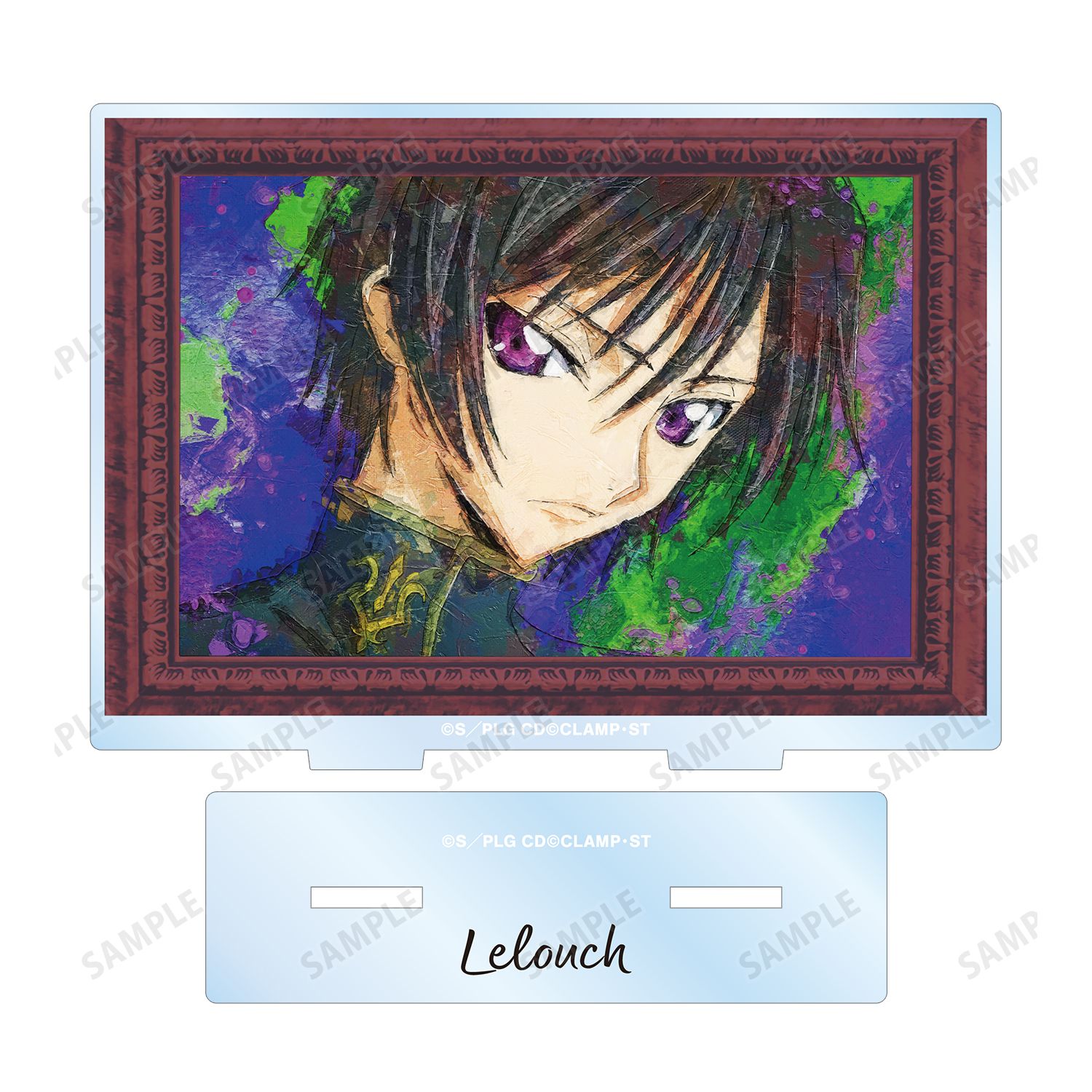 コードギアス 反逆のルルーシュ ルルーシュ grunge CANVAS 第3弾 BIGアクリルスタンド ver.C Image 3 | AniSmile