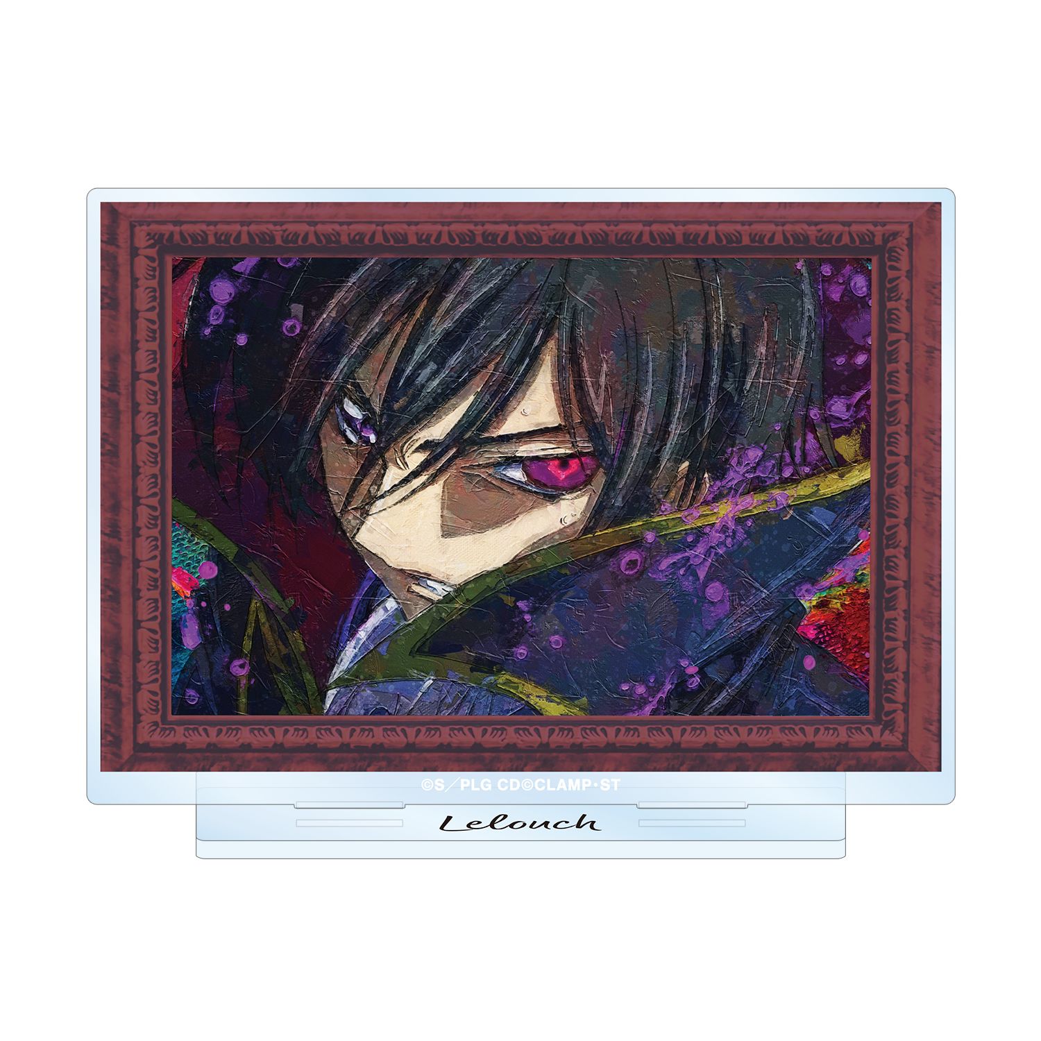 コードギアス 反逆のルルーシュ ルルーシュ grunge CANVAS 第3弾 BIGアクリルスタンド ver.D - 官方商品图片 | AniSmile