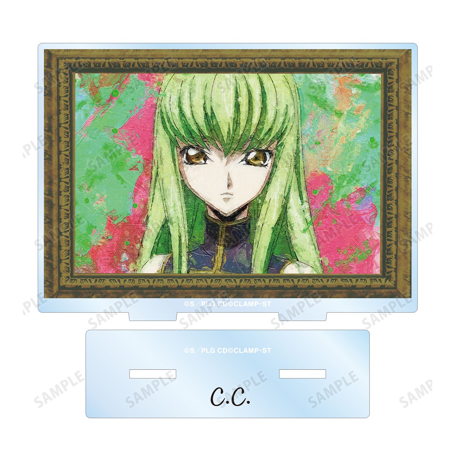 コードギアス 反逆のルルーシュ C.C. grunge CANVAS 第3弾 BIGアクリルスタンド ver.A Image 3 | AniSmile