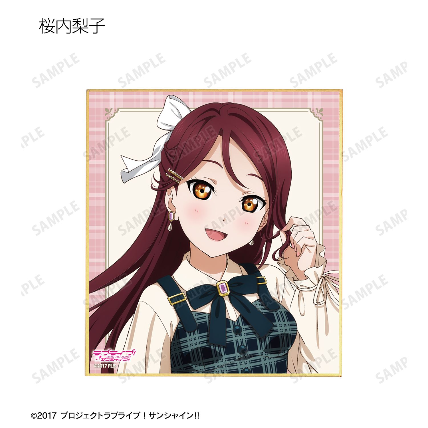ラブライブ!サンシャイン!! 描き下ろし チェックワンピース衣装ver. トレーディングミニ色紙(単位/単品) Image 5 | AniSmile