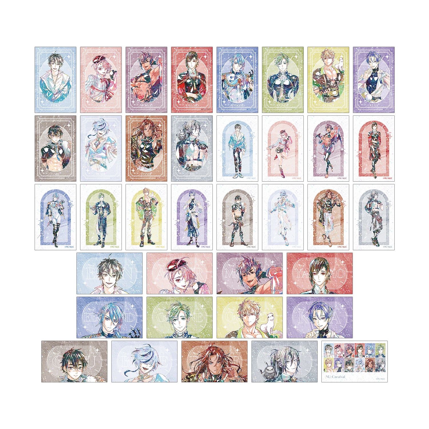 NU: カーニバル トレーディング Ani-Art ホログラムイラストカード(単位/単品) 画像 2 | AniSmile