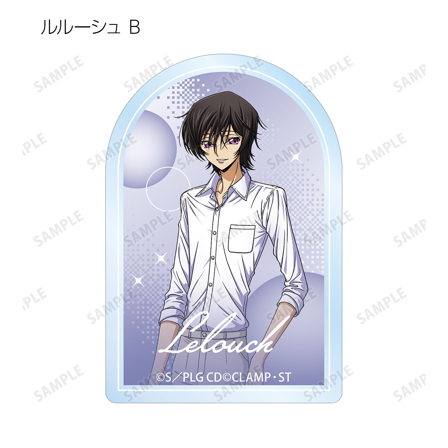 コードギアス 反逆のルルーシュ 描き下ろし 夜の海ver. トレーディングクリアダイカットステッカー(単位/単品) Image 5 | AniSmile