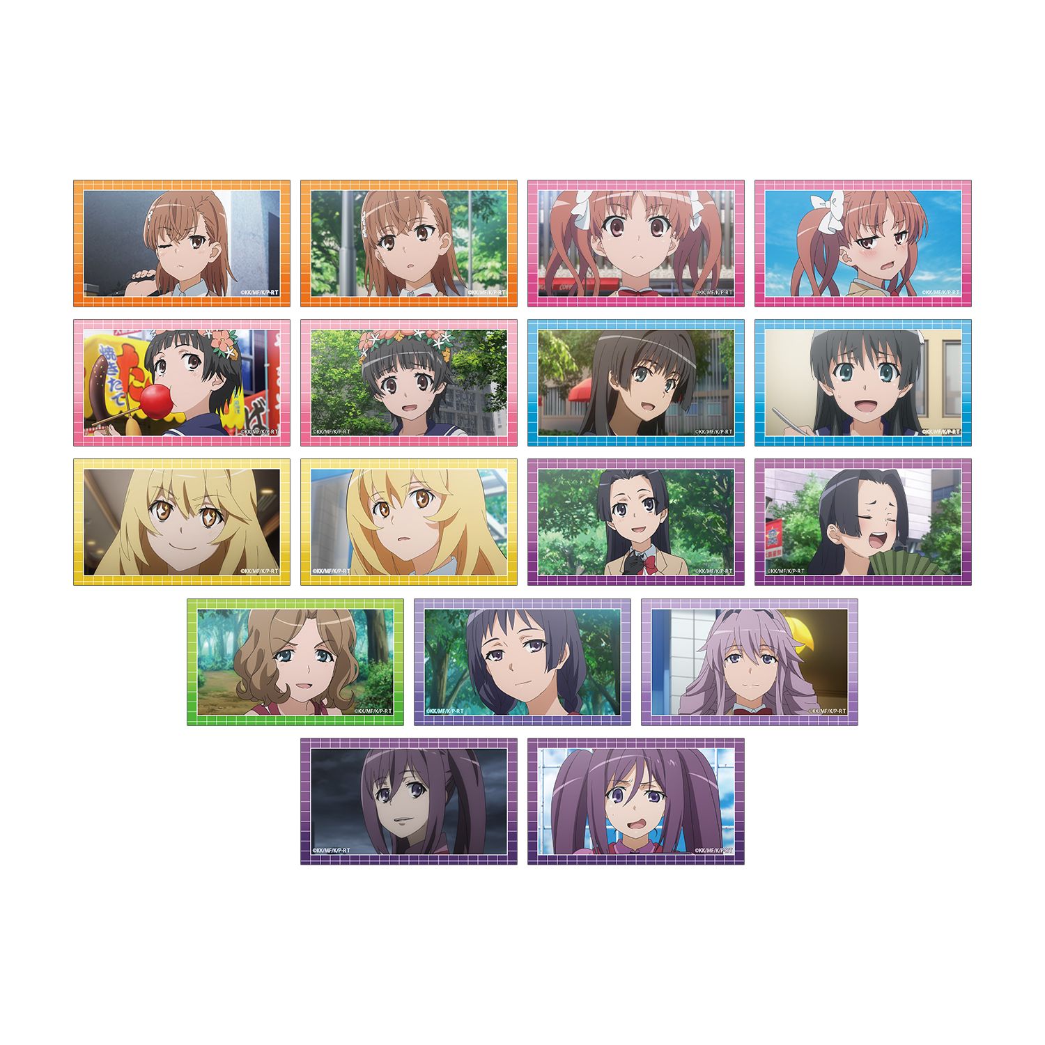 とある科学の超電磁砲T トレーディング場面写イラストカード vol.2(単位/単品) 画像 2 | AniSmile