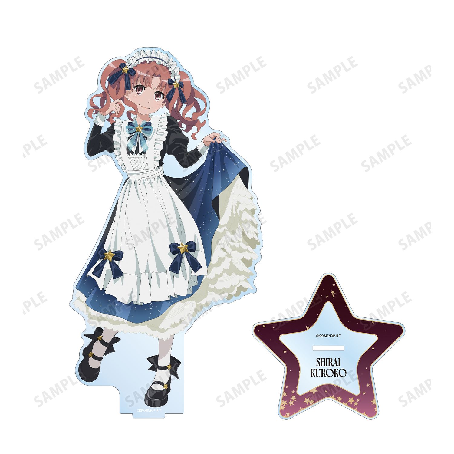 とある科学の超電磁砲T 描き下ろし 白井黒子 星空メイドver. 特大アクリルスタンド 画像 3 | AniSmile