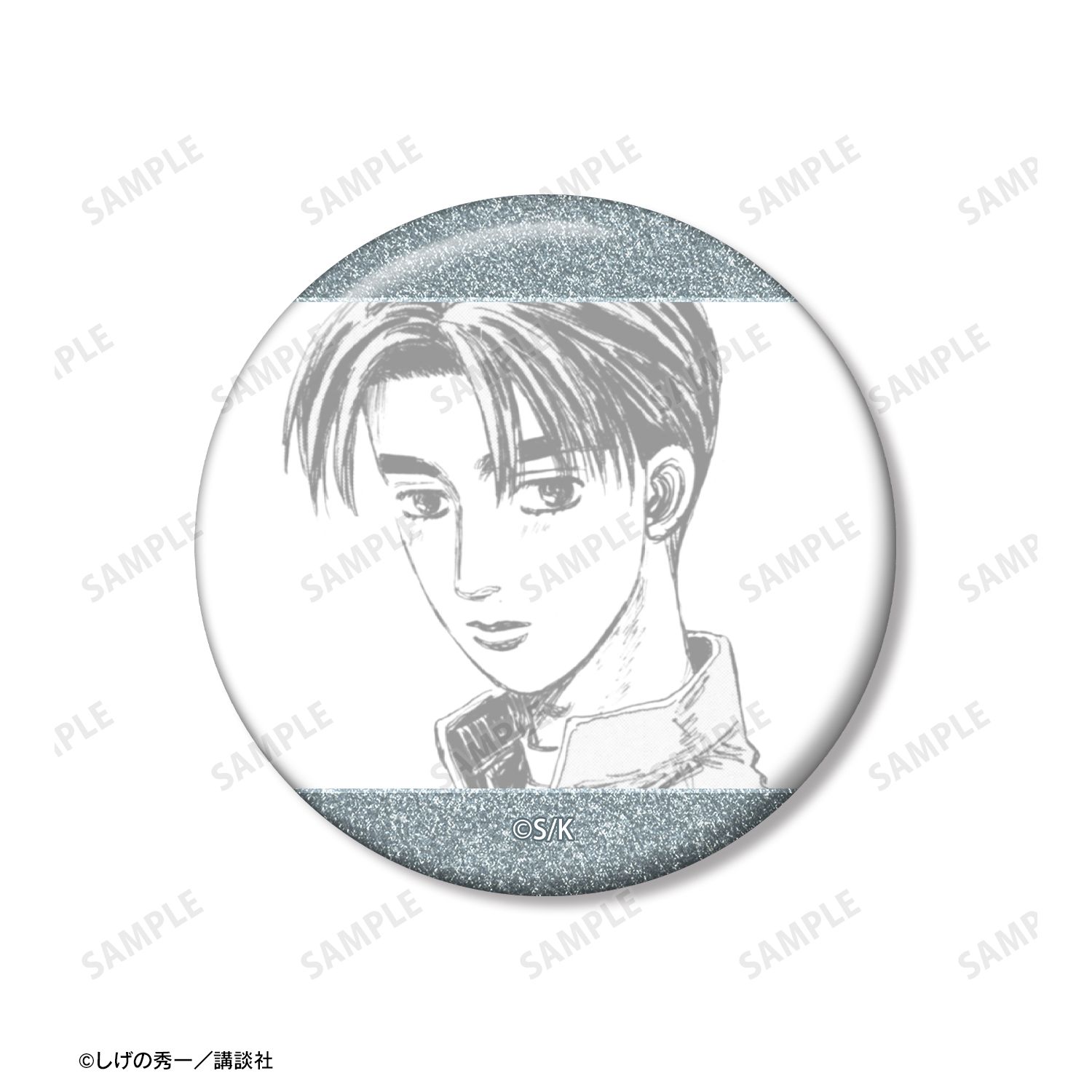 藤原拓海 原作イラストグリッター缶バッジ3個セット 画像 3 | AniSmile