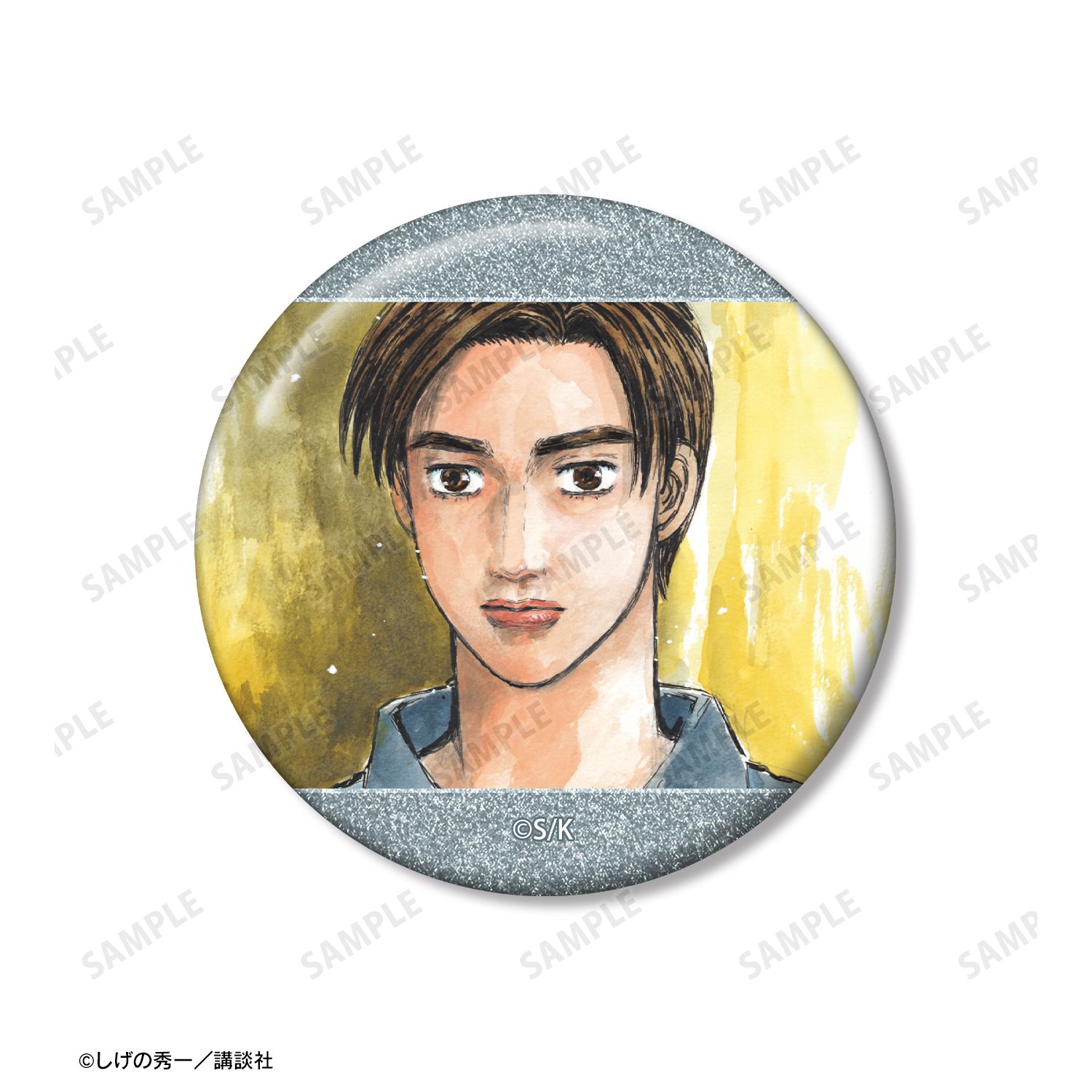 藤原拓海 原作イラストグリッター缶バッジ3個セット 画像 4 | AniSmile