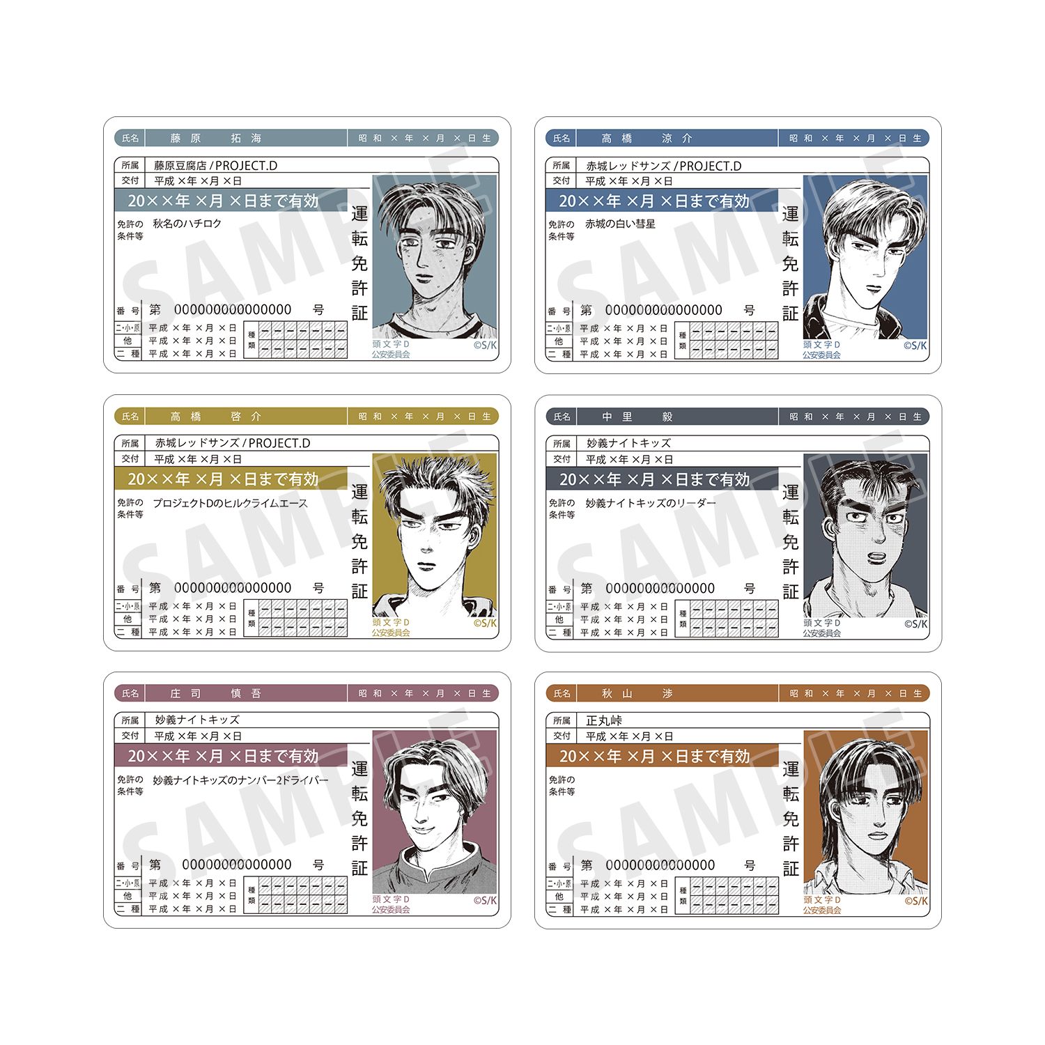 トレーディング原作コマプラスチック免許証風カード(単位/単品) - 公式商品画像 | AniSmile