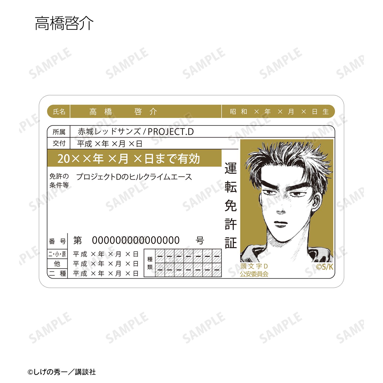 トレーディング原作コマプラスチック免許証風カード(単位/単品) 画像 5 | AniSmile