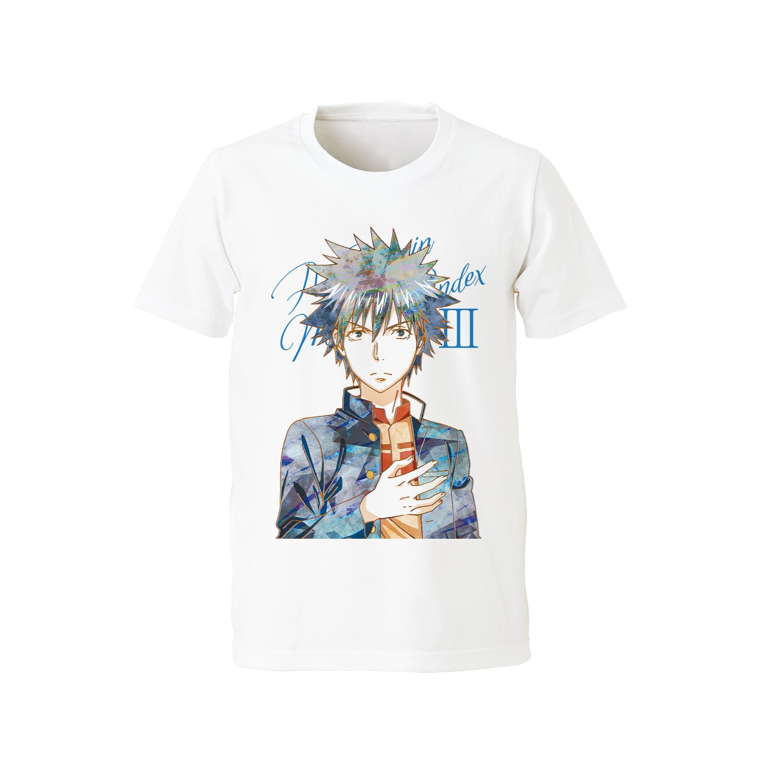 とある魔術の禁書目録Ⅲ 上条当麻 Tシャツレディース(サイズ/XL) - AniSmile