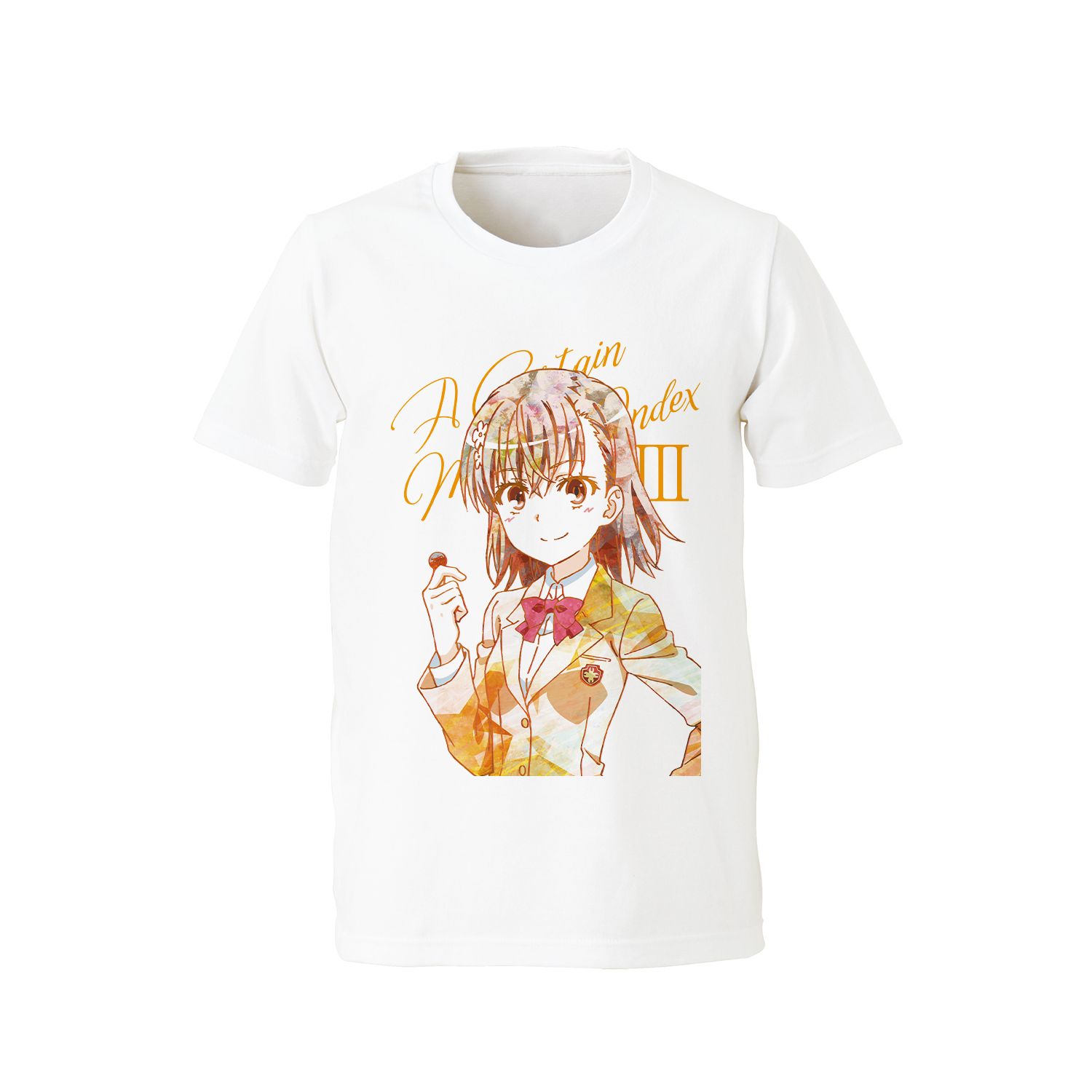 とある魔術の禁書目録Ⅲ 御坂美琴 Tシャツレディース(サイズ/XL) - AniSmile