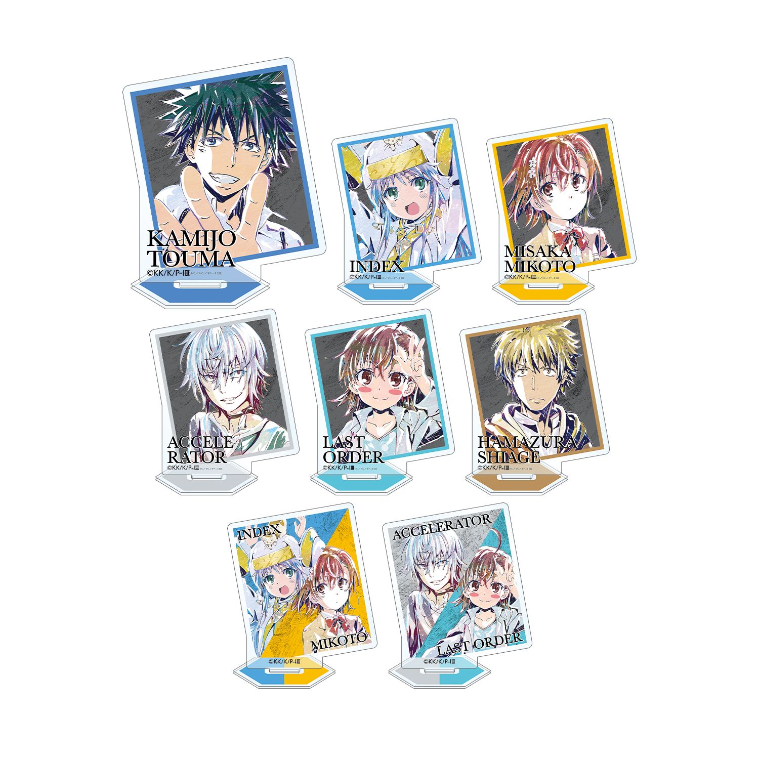 とある魔術の禁書目録Ⅲ トレーディング Ani-Art アクリルスタンド(単位/単品) 图片 2 | AniSmile