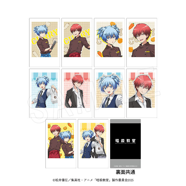 アニメ『暗殺教室』 ポラショットコレクション 100時間カレーコラボver. 1SET/10枚入 - AniSmile