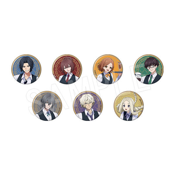 プルガトリウムの夜 デストルドーの使者 トレーディングメタル缶バッジ ウェイトレスver. 1SET/7個入り - AniSmile