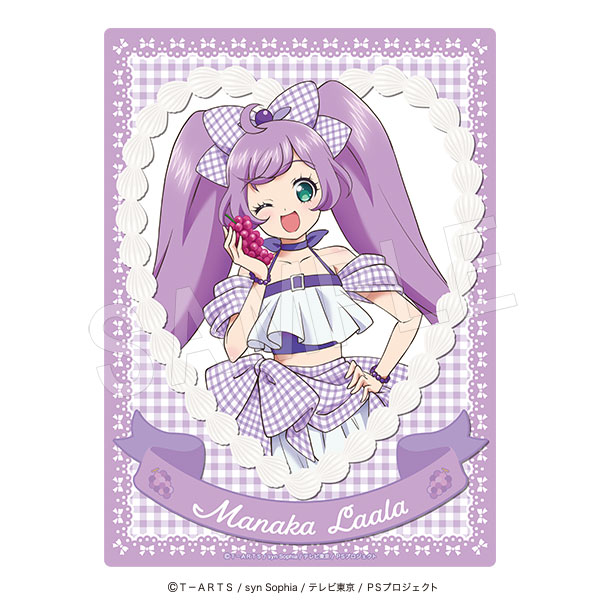 プリティーシリーズ ホロアクリルアートパネル Fruits gingham ver. 真中らぁら - 公式商品画像 | AniSmile
