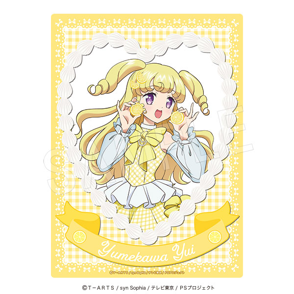 プリティーシリーズ ホロアクリルアートパネル Fruits gingham ver. 夢川ゆい - official product image | AniSmile