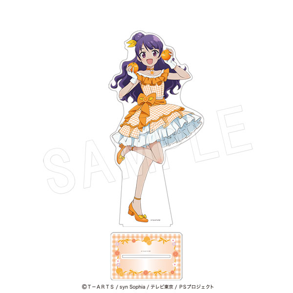 プリティーシリーズ BIGアクリルスタンド Fruits gingham ver. 上葉みあ - official product image | AniSmile