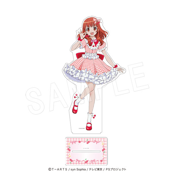 プリティーシリーズ BIGアクリルスタンド Fruits gingham ver. 春音あいら - official product image | AniSmile