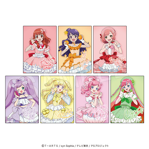 プリティーシリーズ ブロマイドセット Fruits gingham ver. - official product image | AniSmile