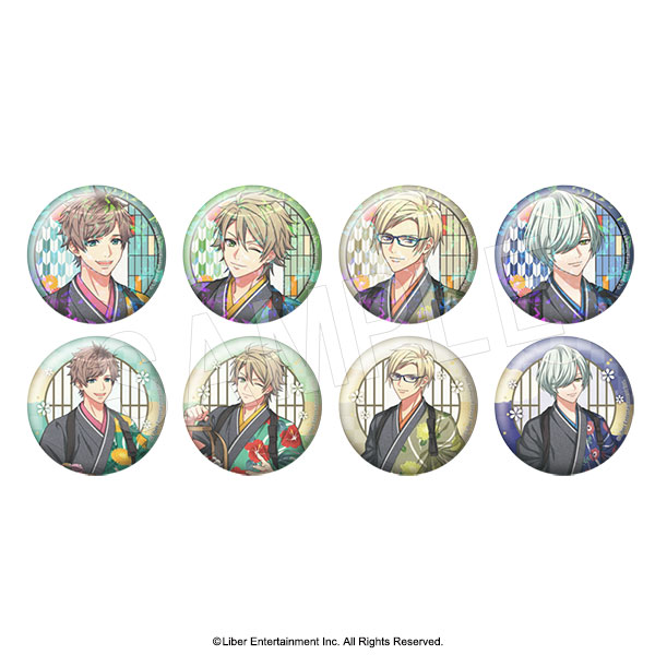 A3! トレーディング缶バッジ 和風カフェver. 1SET/8個入 - AniSmile