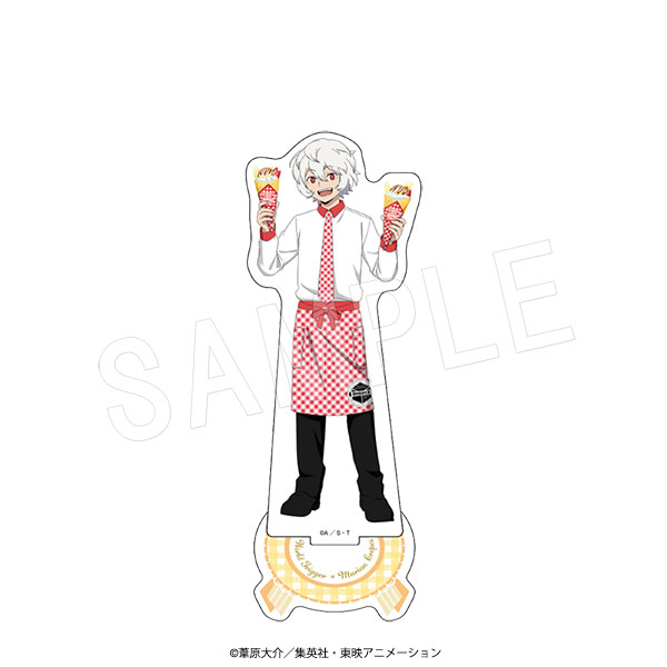 ワールドトリガー アクリルフィギュアスタンド マリオンクレープコラボver. 空閑 遊真 - AniSmile