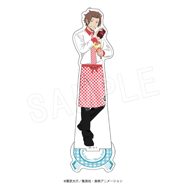 ワールドトリガー アクリルフィギュアスタンド マリオンクレープコラボver. 迅 悠一 - official product image | AniSmile