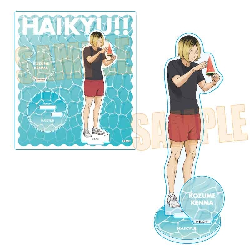 アクリルスタンド アニメ「ハイキュー!!」/孤爪 研磨(スイカ) - official product image | AniSmile