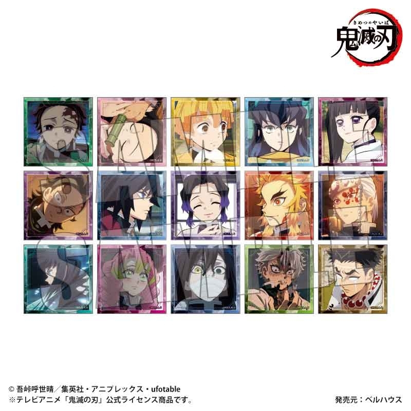 トレーディングタイル缶バッジ Part1 アニメ「鬼滅の刃」 - 官方商品图片 | AniSmile