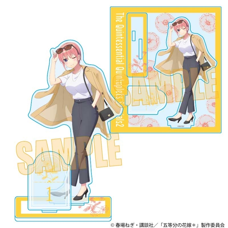 アクリルスタンド 五等分の花嫁*/中野 一花 5年後も五つ子はずっといっしょver. - official product image | AniSmile