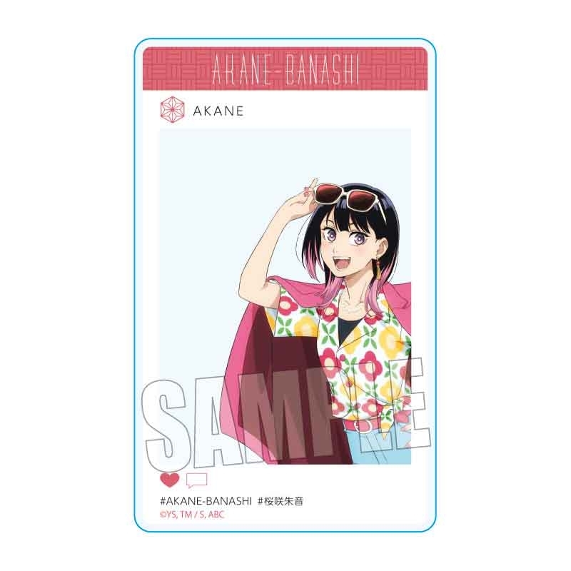 アクリルカード TVアニメ『あかね噺』/桜咲 朱音(レトロファッション) - 官方商品图片 | AniSmile