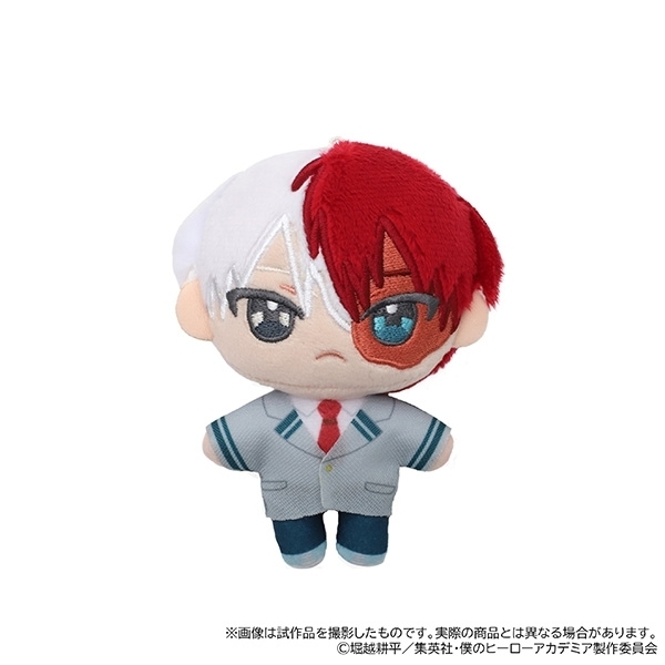 僕のヒーローアカデミア ぬいパル(ぬいぐるみ)/轟 焦凍 - official product image | AniSmile