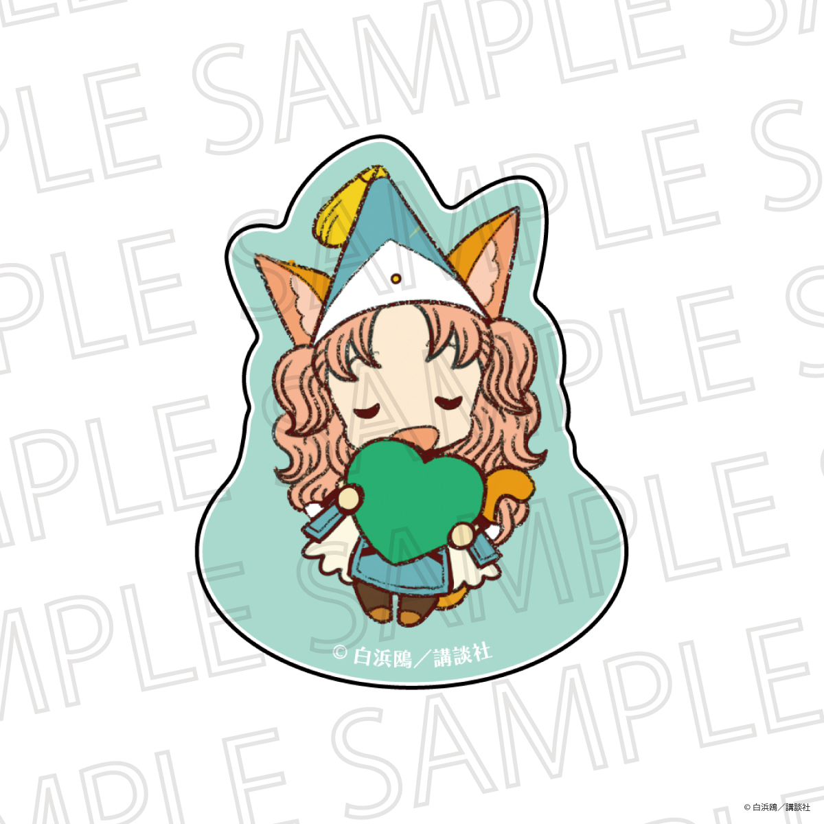 とんがり帽子のアトリエ(原作) ゆらゆらアクリルブロック テティア - official product image | AniSmile