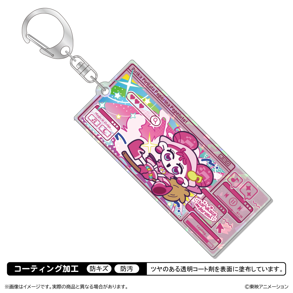おジャ魔女どれみにょん ホログラムアクリルキーホルダー/春風どれみ - official product image | AniSmile