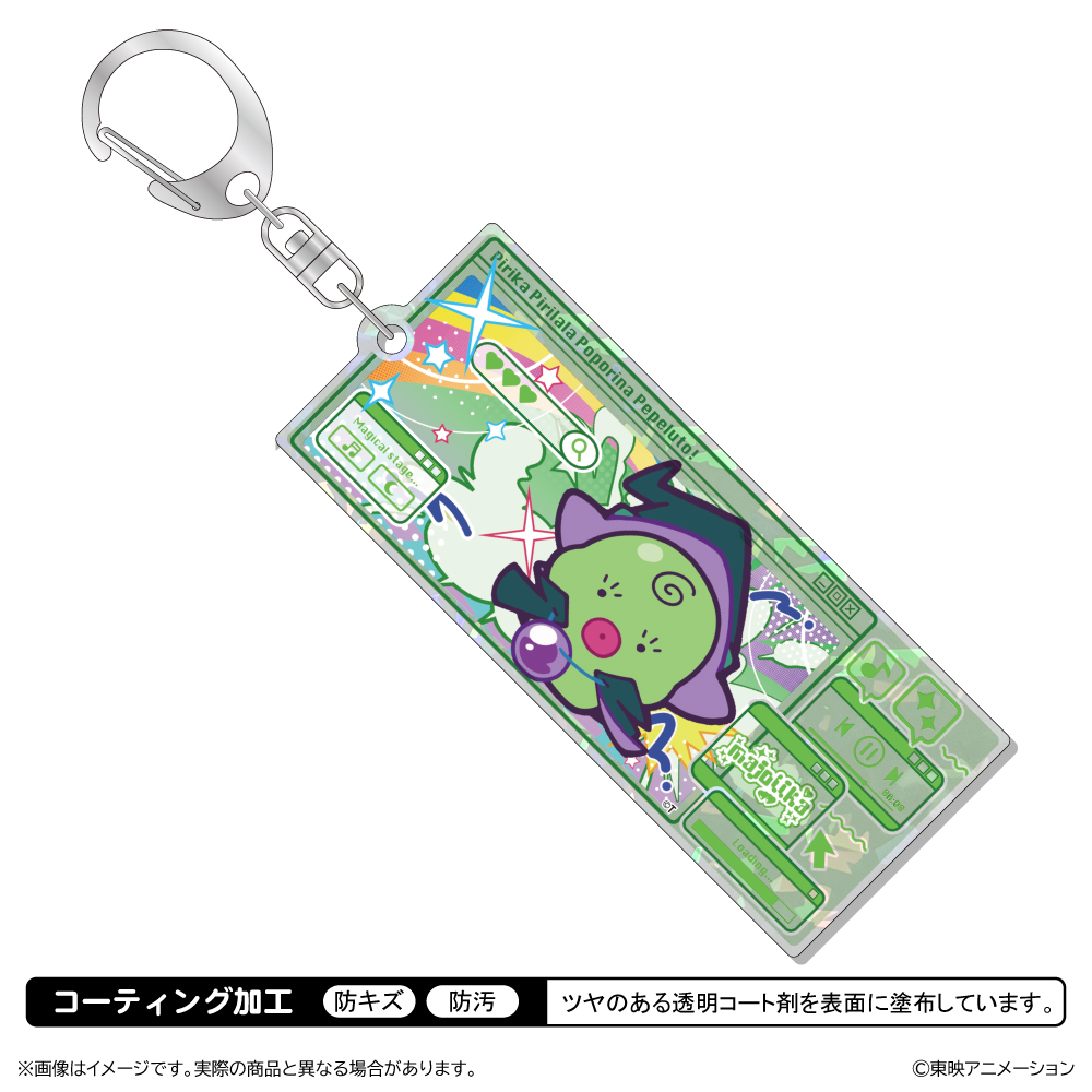 おジャ魔女どれみにょん ホログラムアクリルキーホルダー/マジョリカ - AniSmile